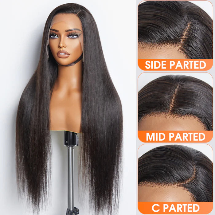 Straight 13x4 Transparent Lace Front Wig