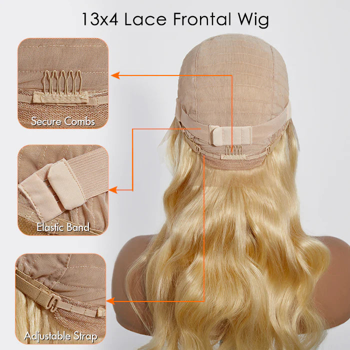 #613 Body Wavy Lace Frontal Wigs