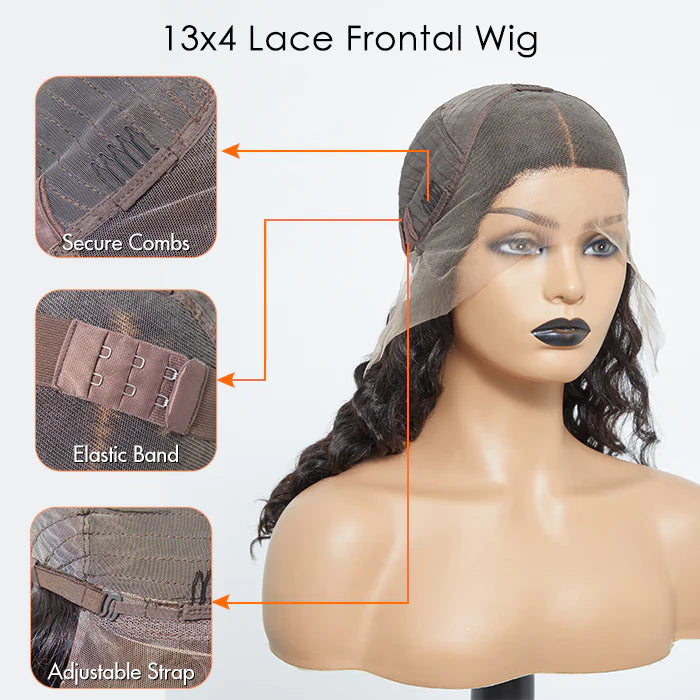 Loose Deep Wave 13x4 Lace Front Wig